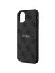 GUESS futerał do IPHONE 11 kompatybliny z MagSafe GUHMN61G4GFRK (4G Ring classic logo) czarny