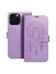 Kabura MEZZO Book do IPHONE 16 Pro Max łapacz snów fioletowy
