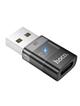 Adapter USB A do USB C Hoco UA36C transparentny czarny