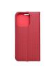 Kabura LUNA Book Carbon do IPHONE 16 Pro czerwony