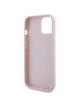 GUESS futerał do IPHONE 13 / 14 / 15 GUHCP15SPSQSQSP (Quilted Metal Logo) różowy