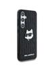 KARL LAGERFELD futerał do SAMSUNG S25 KLHCS25SPGKLCHPK (PU Monogram Choupette Head Pin) czarny