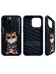 NIMMY futerał GLASSES COOL CAT do IPHONE 15 Pro czarny