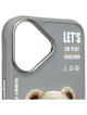NIMMY futerał COOL&CUTE 2.0 Bear do IPHONE 16 szary