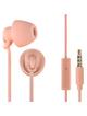 THOMSON słuchawki przewodowe Jack 3,5 mm z mikrofonem EAR3008 jasno różowe