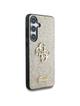 GUESS futerał do SAMSUNG S25 GUHCS25SHG4SGD (Fixed Glitter Big 4G) złoty