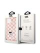 KARL LAGERFELD futerał do IPHONE 15 KLHCP15SHNCMKLP (Monogram) różowy