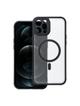 Futerał FULL MATTE MAG COVER kompatybilny z MagSafe do IPHONE 12 Pro Max czarny