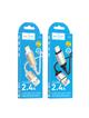 Kabel USB A do Lightning Hoco 2,4A 1 m X117 czarny