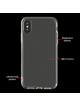 Futerał CLEAR CASE 2 mm BOX do IPHONE X / XS transparentny