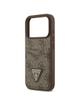 GUESS futerał do IPHONE 17 Pro GUHCP17LP4TPW (4G Double Card Triangle) złoty
