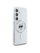 KARL LAGERFELD futerał do SAMSUNG S25 Plus KLHMS25MHLSCHH (Magnetic IML Metal Choupette Head) biały