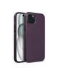 Futerał LEATHER MAG COVER kompatybilny z MagSafe do IPHONE 15 Plus ciemny fioletowy