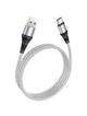 Kabel USB A do USB C Hoco 3A 1 m X50 szary