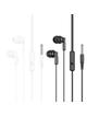 Słuchawki przewodowe douszne Jack 3,5 mm Hoco M121 białe