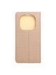 Kabura LUNA Book Gold do XIAOMI Redmi Note 14 PRO 4G złoty