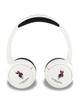 Słuchawki bezprzewodowe nauszne US Polo DH Color Logo białe