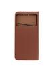 Kabura SMART PRO Book skórzana do SAMSUNG S26 Edge brązowy