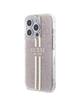 GUESS futerał do IPHONE 14 Pro Max GUHCP14XH4PSEGP (4G Gold  Stripe) różowy
