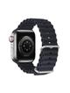 DUX DUCIS pasek OCEAN WAVE silikonowy do Apple Watch 42 / 44 / 45 mm grafitowy