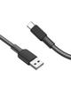 Kabel USB A do USB C Hoco 3A 1 m X69 czarno biały