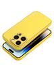 Futerał LEATHER CASE skórzany do IPHONE 14 Pro żółty
