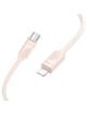 Kabel USB C do Lightning Hoco PD 27W 1 m X114 różowy