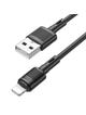 Kabel USB A do Lightning Hoco 2,4A 1 m X83 czarny