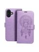Kabura MEZZO Book do IPHONE 16 Plus łapacz snów fioletowy