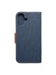 Kabura CANVAS Book do IPHONE 16 Plus granatowy