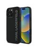 KARL LAGERFELD futerał do IPHONE 16 Pro Max KLHCP16XRBKGVCK (3D Rubber Elongated Glitter) czarny
