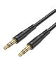 Kabel AUX Jack 3,5 mm do Jack 3,5 mm Hoco 1 m UPA24 czarny