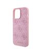 GUESS futerał do IPHONE 15 Pro GUHCP15LP4EPMP (Quilted 4G Classic) różowy