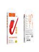 Kabel USB A do Micro USB Hoco 2,4A 1 m X59 czerwony