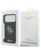 GUESS futerał do IPHONE 17 Pro Max GUHCP17XSC4GSMK (Silicone W/ Big 4G Script) czarny