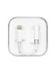 Adapter AUX Lightning (męski) do Jack 3,5 mm (żeński) BOX biały