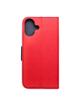 Kabura do IPHONE 16 Plus Fancy Book czerwono granatowy