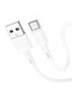 Kabel USB A do USB C Hoco 3A 1 m X83 biały