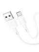 Kabel USB A do Micro USB Hoco 2,4A 1 m X83 biały