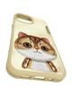 NIMMY futerał BIG EYED PET 2.0 Cat do IPHONE 15 khaki