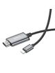 Kabel Lightning do HDMI Hoco 1080p 2 m UA27 stalowy szary