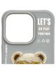 NIMMY futerał COOL&CUTE 2.0 Bear do IPHONE 15 Pro szary