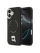 KARL LAGERFELD futerał do IPHONE 17 kompatybilny z MagSafe KLHMP17SPSMLRKLK (PU Karl Pin) czarny