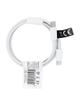 Kabel USB C do Micro USB QC3.0 2,4A 18W C972 2 m biały