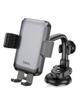 Uchwyt na telefon do samochodu uniwersalny Hoco do szyby / deski H27 czarny
