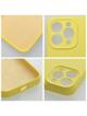 Futerał SILICONE 2mm do IPHONE 16 Plus żółty