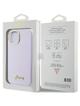 GUESS futerał do IPHONE 13 / 14 / 15 GUHCP15SPGMCSL (Glitter Glossy Script) liliowy