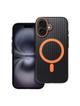 Futerał SIMPLY kompatybilny z MagSafe do IPHONE 16 tytan czarny