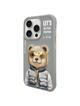 NIMMY futerał COOL&CUTE 2.0 Bear do IPHONE 15 Pro szary