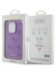 GUESS futerał do IPHONE 15 Pro Max GUHCP15XP4EPMU (Quilted 4G Classic) jasny fiolet